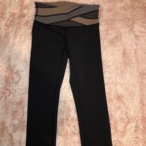 3/4 Black Lululemon Leggings